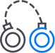 Handcuffs icon.