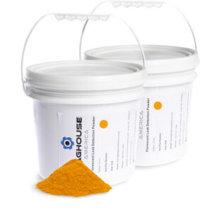 Orange Leak Detection Powder.