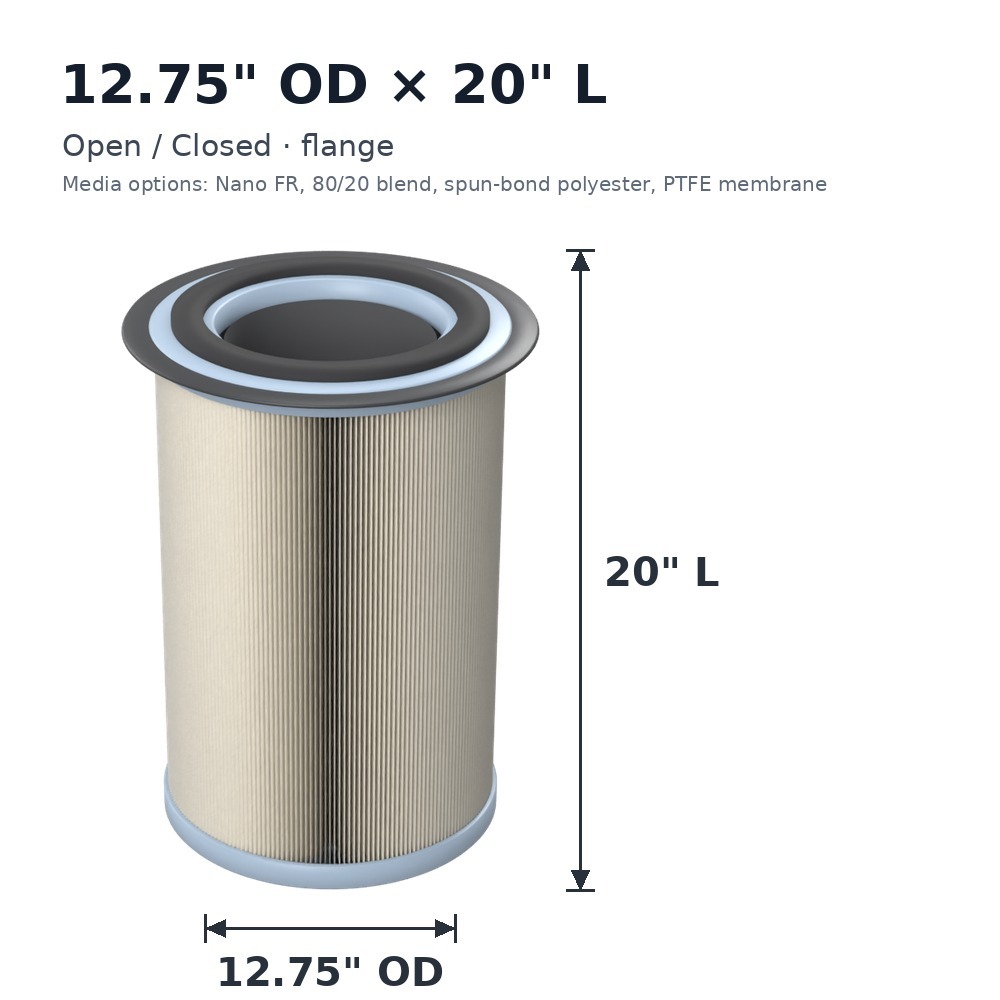 bha-cartridge-filter-12-75od-x-20l-open-closed-flange-dimensions