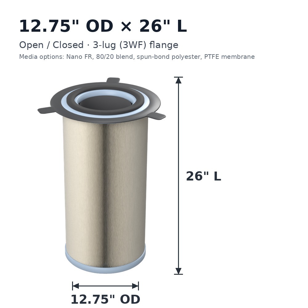 bha-cartridge-filter-12-75od-x-26l-open-closed-3wf-flange-dimensions
