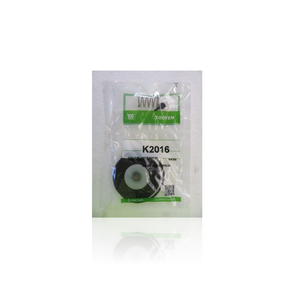 Goyen K2016 RCAC20 MILLENNIUM BUNA-AK DIAPHRAGM KIT Goyen K2016 RCAC20 MILLENNIUM BUNA-AK DIAPHRAGM KIT