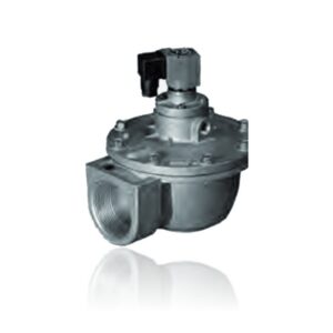 Goyen T Series threaded pulse jet valve with integral solenoid pilot