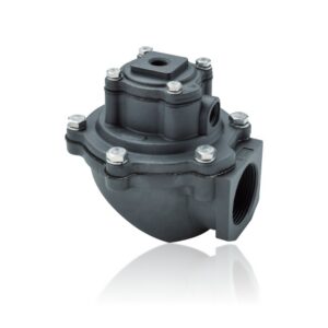 Mecair VEM 200 Series threaded diaphragm valve for remote piloting