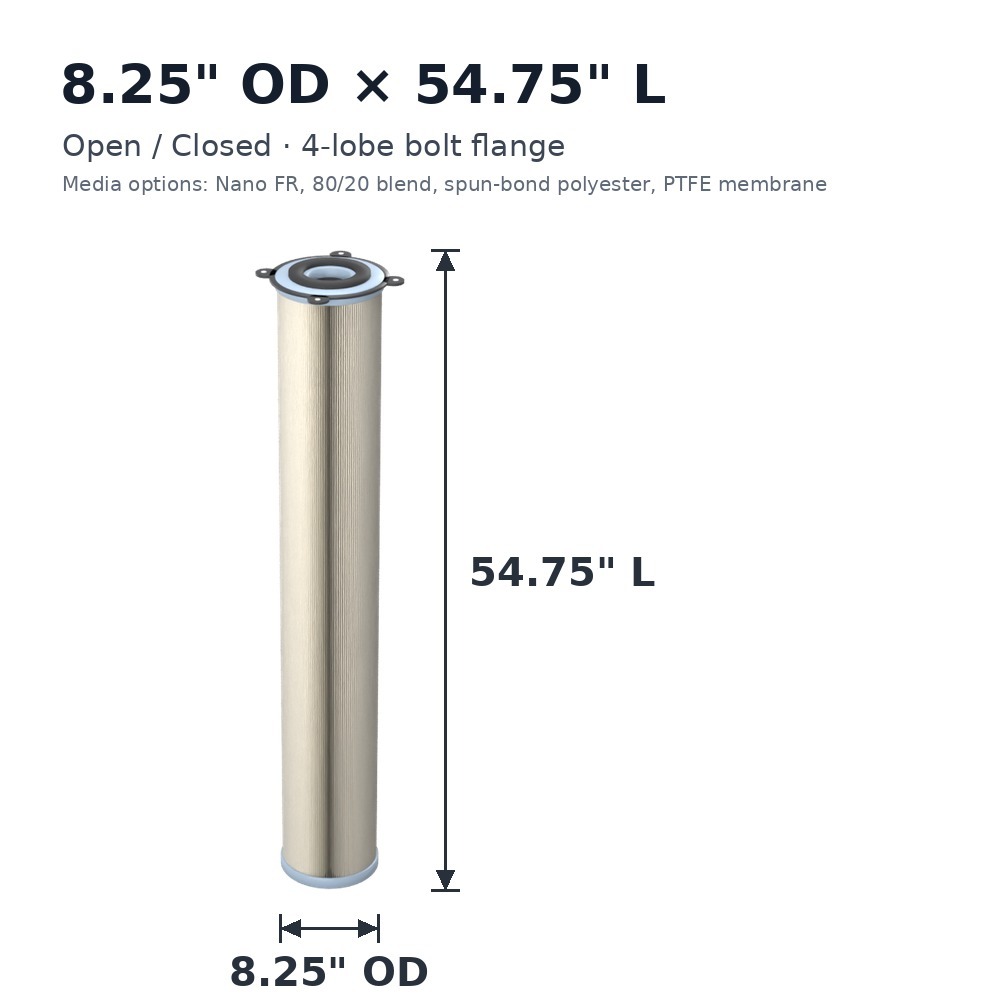 bha-cartridge-filter-8-25od-x-54-75l-open-closed-4-lobe-flange-dimensions