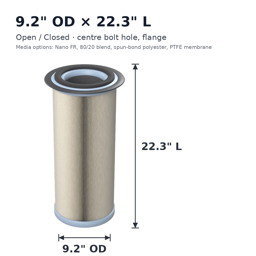 bha-cartridge-filter-9-2od-x-22-3l-open-closed-bolt-hole-flange-dimensions