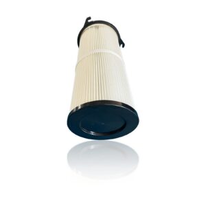 cartridge filter flange open closed angled photo