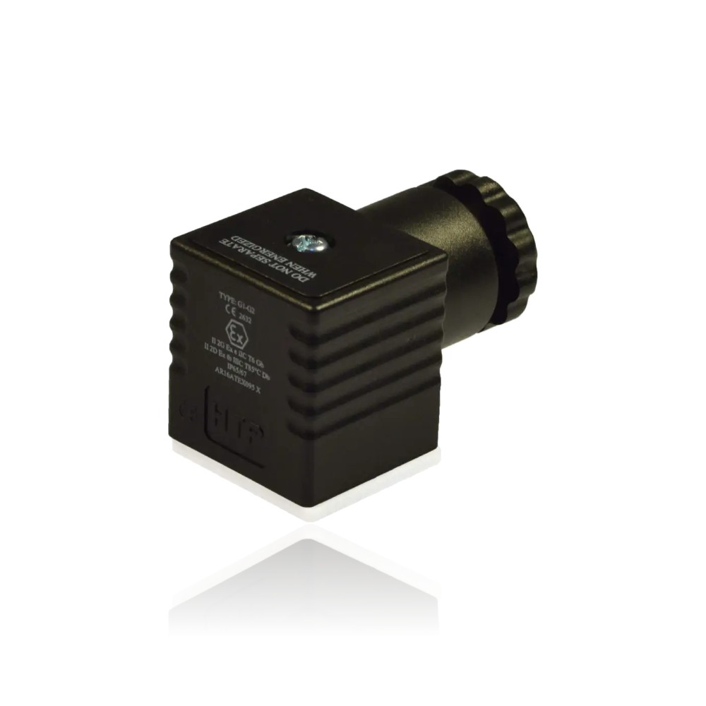 Mecair® PLG11-ATEX DIN connector Mecair® PLG11-ATEX DIN connector